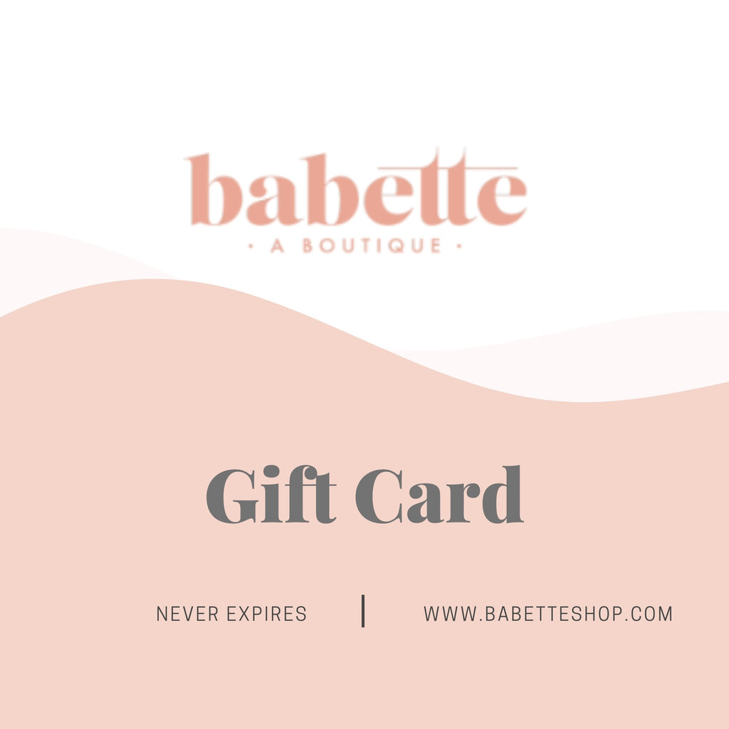 Babette Boutique Gift Card