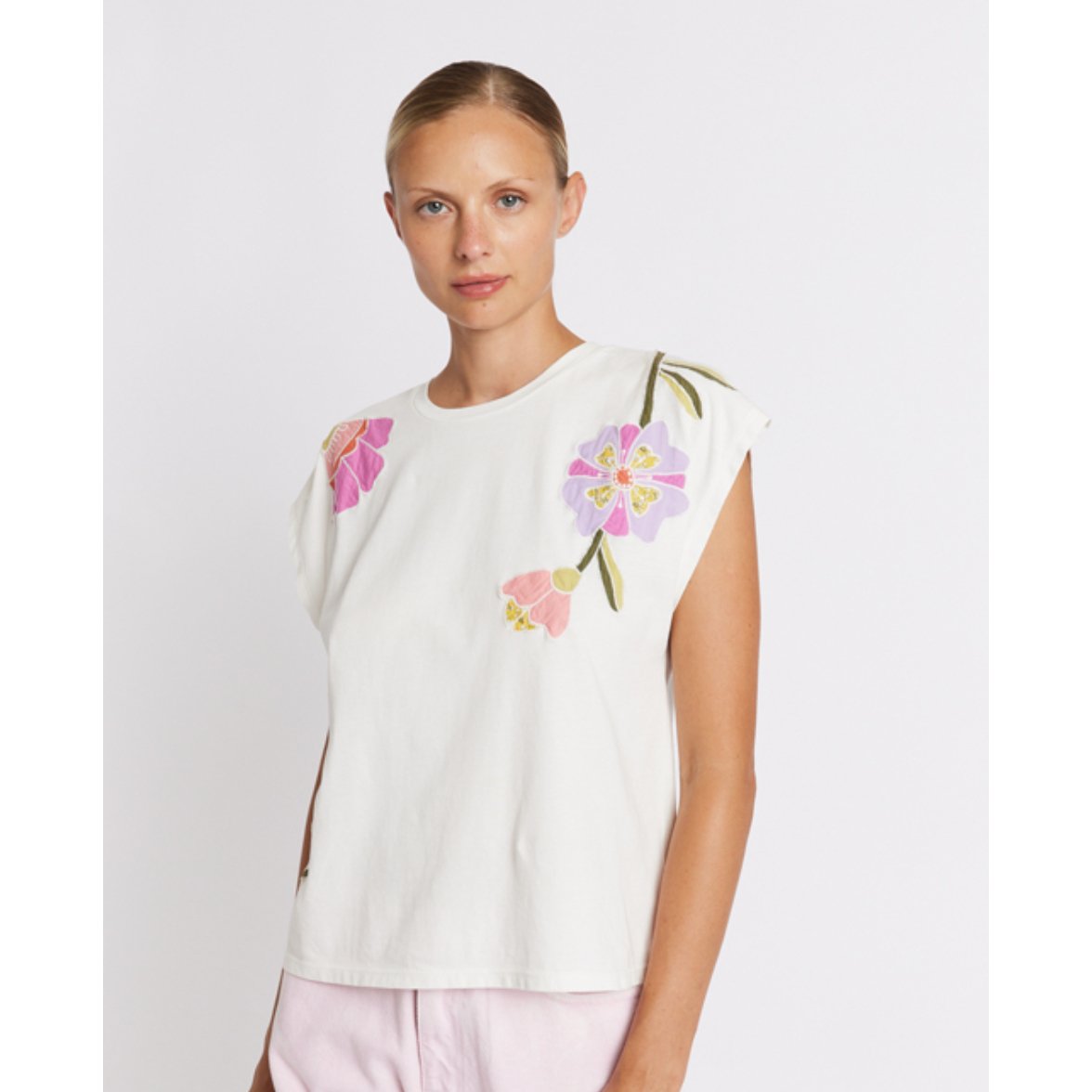 Floral Embroidery Top - Babette