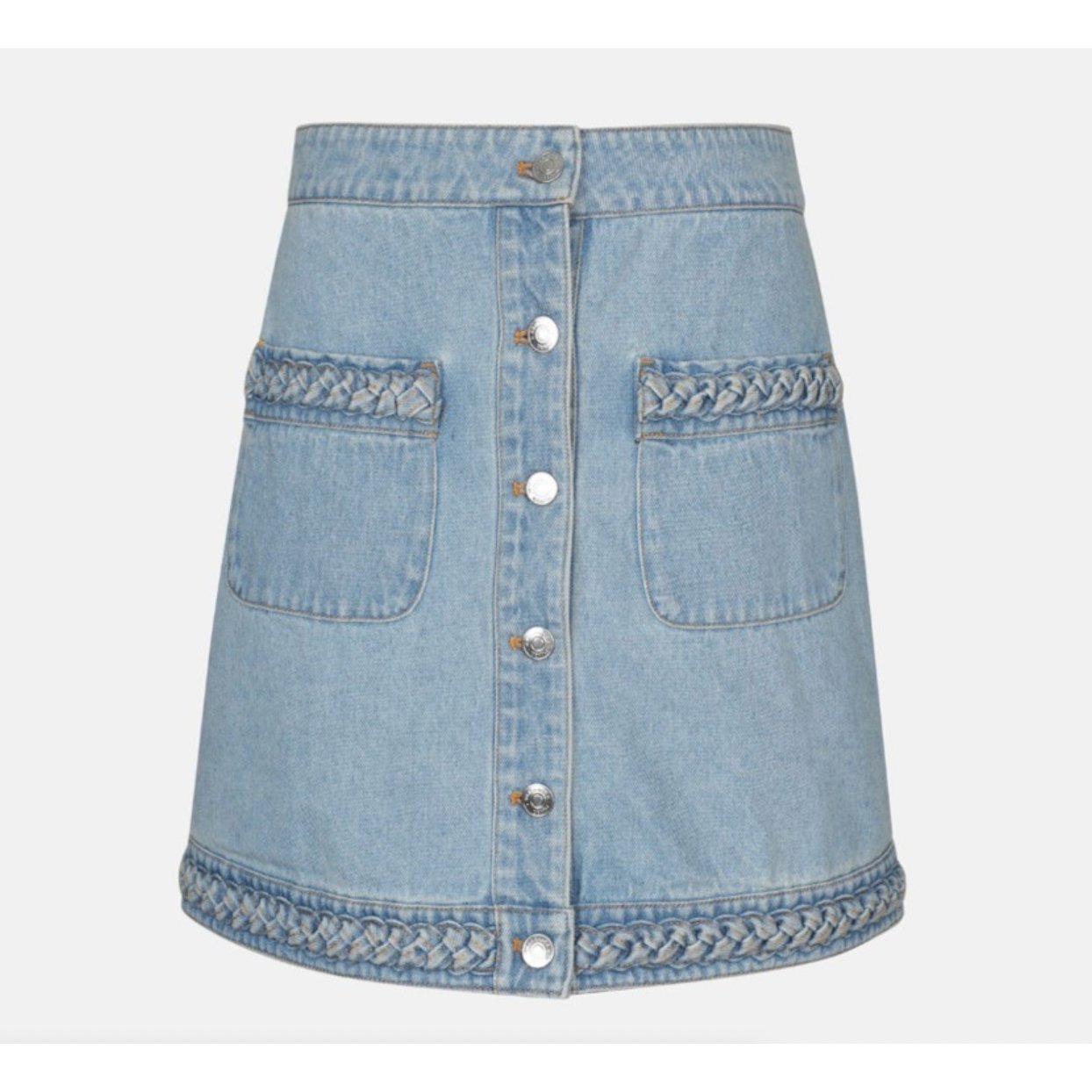 Janice Short Denim Skirt - Babette