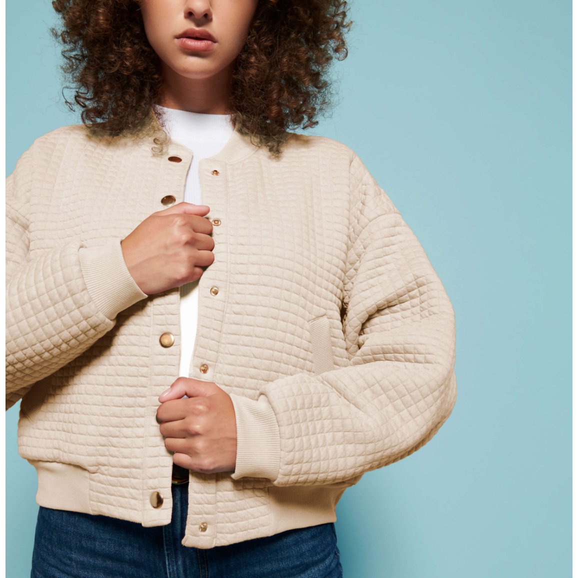 Load image into Gallery viewer, Logan Oversized Bomber - Babette
