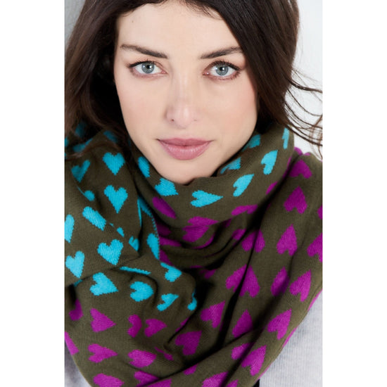 Load image into Gallery viewer, Love Lines Scarf - babette.shop
