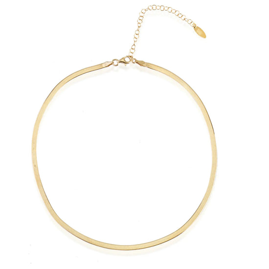 Necklace Herringbone Chain - babette.shop