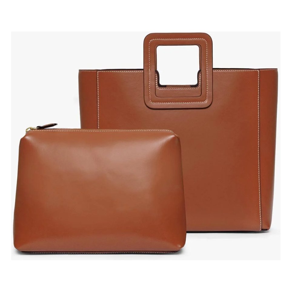 Load image into Gallery viewer, Shirley Leather Tote Bag - Babette
