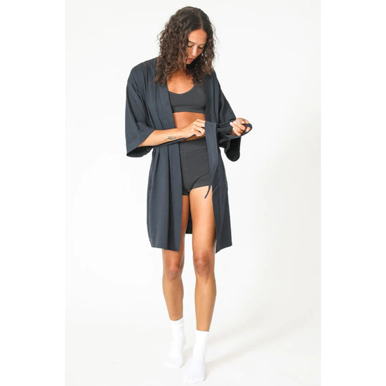 Load image into Gallery viewer, Supima Cotton Robe - babette.shop
